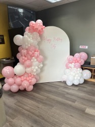 Backdrop + Balloons + Vinyl